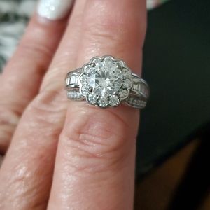 Diamonique Ring from QVC size 7